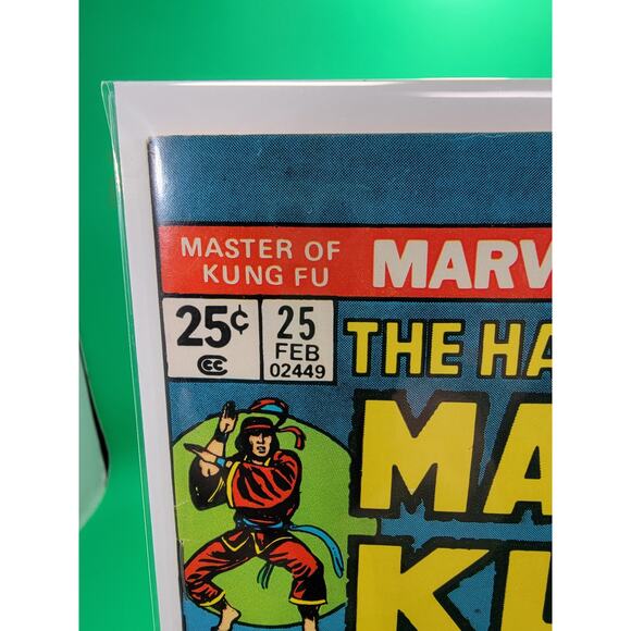 The Hands Of Shang-Chi, Master Of Kung Fu #25_February 1975 Bronze Age! - Picture 2 of 6